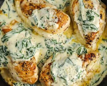 Creamy Chicken and Spinach – Spend With Pennies