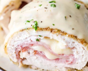 Oven Baked Chicken Cordon Bleu