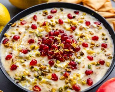 Pomegranate Pistachio Whipped Feta – The Stay At Home Chef